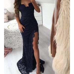 Alamour gown/prom dress navy